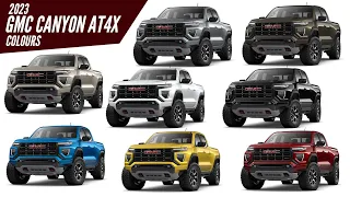 2023 GMC Canyon AT4X - All Paint Color Options - Images | AUTOBICS