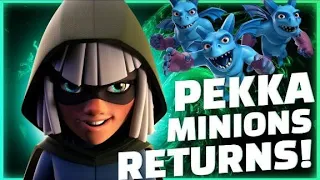 Pekka Bridge Spam With Minions Is Back!🔥🤩 - Clash Royale