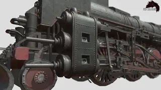 Titanic Soviet Train Engine