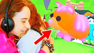 NAZ GETS HER DREAM PET in Adopt Me Gaming w/ The Norris Nuts