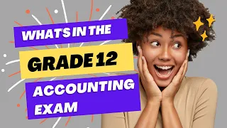 Grade 12 Accounting - Company Ledger Accounts Exam Question