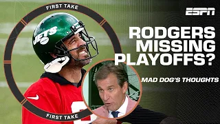 Mad Dog would be SHOCKED if Aaron Rodgers & the Jets miss the playoffs | First Take