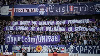 OSTTRIBUENE SUPPORT: 341. Derby, Austria Wien - Rapdi  ̶W̶i̶e̶n̶