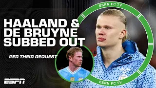 Haaland & De Bruyne asked to be SUBBED OUT?! 👀 'WHAT IS GOING ON?!' - Steve Nicol | ESPN FC