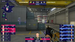 -4 ОТ ZywOo В МАТЧЕ NAVI vs TEAM VITALITY