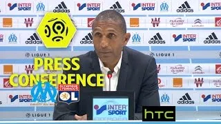 Olympique de Marseille - Olympique Lyonnais (0-0) - Press Conference - (OM - OL) / 2016-17