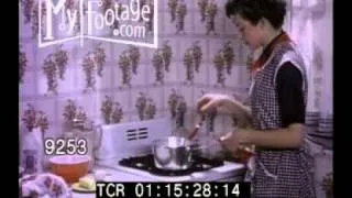 1950s Woman Cooking