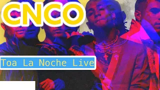 CNCO - Toa la Noche (Live - Despierta América) I KEMARI THE JAMAICAN REACTS