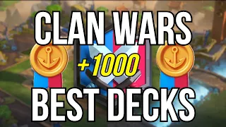 THE BEST CLAN WAR DECKS IN CLASH ROYALE