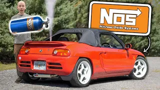 Will My "Bike" Powered Kei Car Survive NITROUS?! (Dyno & Street Testing)