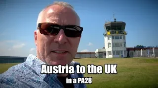 Austria to the UK in a PA28 - The Flying Reporter