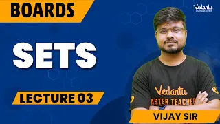 Sets Class 11 (L3) | Class 11 Maths Chapter 1 | CBSE 2024 | Vijay Sir