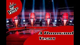 9 melhores apresentações - A Thousand Years - The Voice