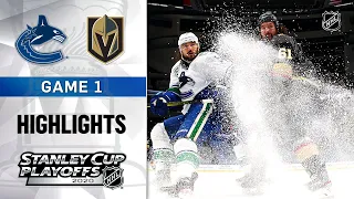 NHL Highlights | Second Round, Gm1: Canucks @ Golden Knights - Aug. 23, 2020