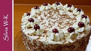 Schwarzwälder Kirschtorte / ohne Gelatine