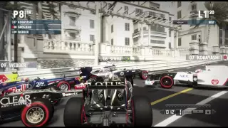 F1 2012 red flag monaco