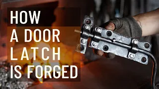 Blacksmithing : Hand Forging Door Latch / Bolt