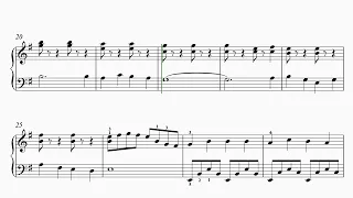 O Come, O Come, Emmanuel - Intermediate Piano Arrangement No. 3 - 6036 pts.