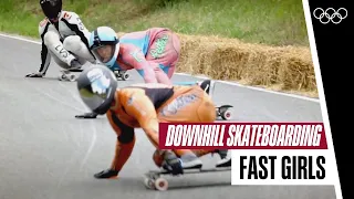 Fast Girls – Downhill Skateboarding 🛹👸🏽