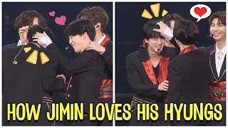 How BTS Jimin loves His Hyungs