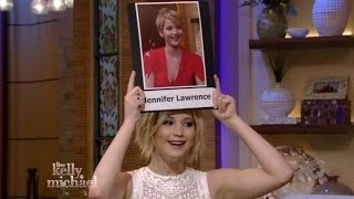Jennifer Lawrence plays "Name that Jen"