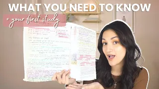 ULTIMATE Beginner’s guide to STUDYING THE BIBLE (+ Do your first bible study with me!)