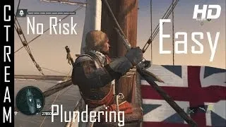 How to Plunder a ship in Assassin's Creed 4 Black Flag easily without any risk