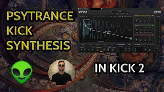 Psytrance Tutorial - Psytrance Kick Synthesis for Starters - Using Kick 2 and Mixing It