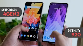 Snapdragon 4 Gen 2 Vs Dimensity 920 | Antutu Benchmark & Specification