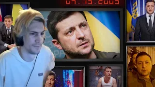 xQc reacts to Volodymyr Zelenskyy, explained in 8 moments || Vox