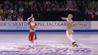 Davis/White 2010 Olympics OD Indian Folk Dance || Amazing Ice Skate Dance with Bollywood Song