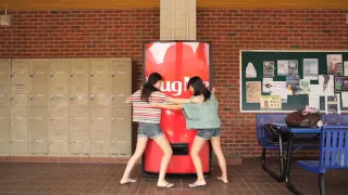 Coke Hug Machine