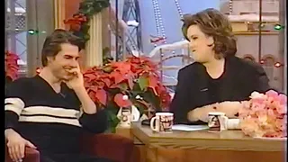 Tom Cruise on The Rosie O'Donnell Show--December 1996