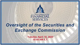 Oversight of the Securities and Exchange Commission (EventID=115751)