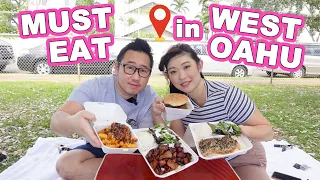 WHERE TO EAT in WEST OAHU! || [Ewa, Kapolei, Oahu, Hawaii] Food Tour!