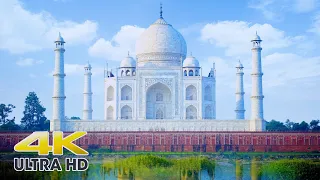 Taj Mahal India Most Beautiful Place 4k Video#WorldnatureHD