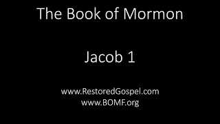 Book Of Mormon Audio: The Book of Jacob