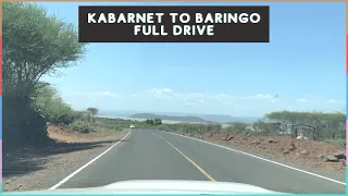 Kabarnet town to Lake Baringo full drive