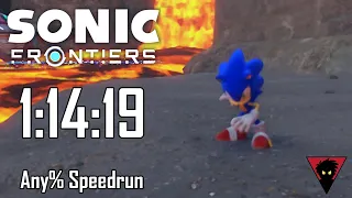 Sonic Frontiers - Any% Speedrun - 1:14:19