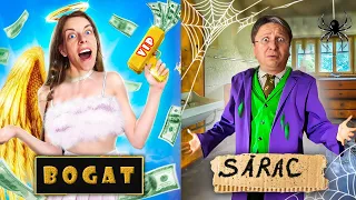 Partea 4 💰 Sărac vs Bogat de Ziua Profesorului 👩‍🏫