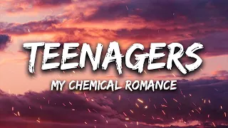 My Chemical Romance - Teenagers (Lyrics)(Перевод) "Teenagers scare the livin sht outta me"