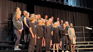 6th grade HMS Spring Choir Concert 5-7-24 A Million Dreams