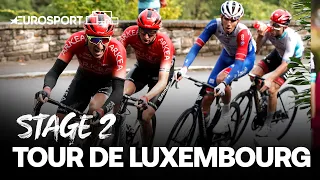 Tour de Luxembourg 2021 - Stage 2 | Highlights | Cycling | Eurosport