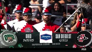 CFB on FS1 intro Ohio at San Diego State