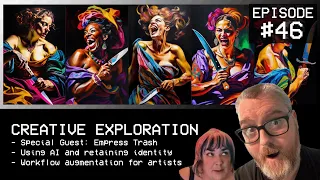 Creative Exploration - ComfyUI, EmProps, and workflow augmentation with Empress Trash!