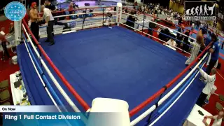 Ring 1 WAKO World Championships 2015, Dublin, 25/11/15