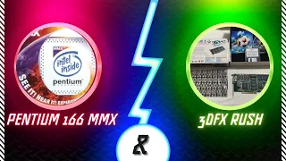 Pentium 166 MMX & 3DFX Rush - Benchmarks