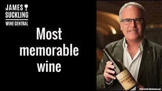 James Suckling Wine Central: Most Memorable Wine