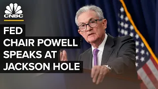 Federal Reserve Chair Jerome Powell speaks at Jackson Hole — 8/25/23
