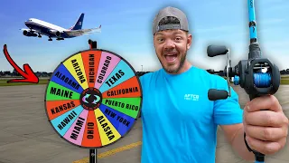 Surprise Spin Wheel Fishing Trip!